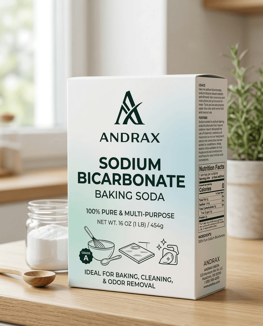 Sodium bicarbnonate