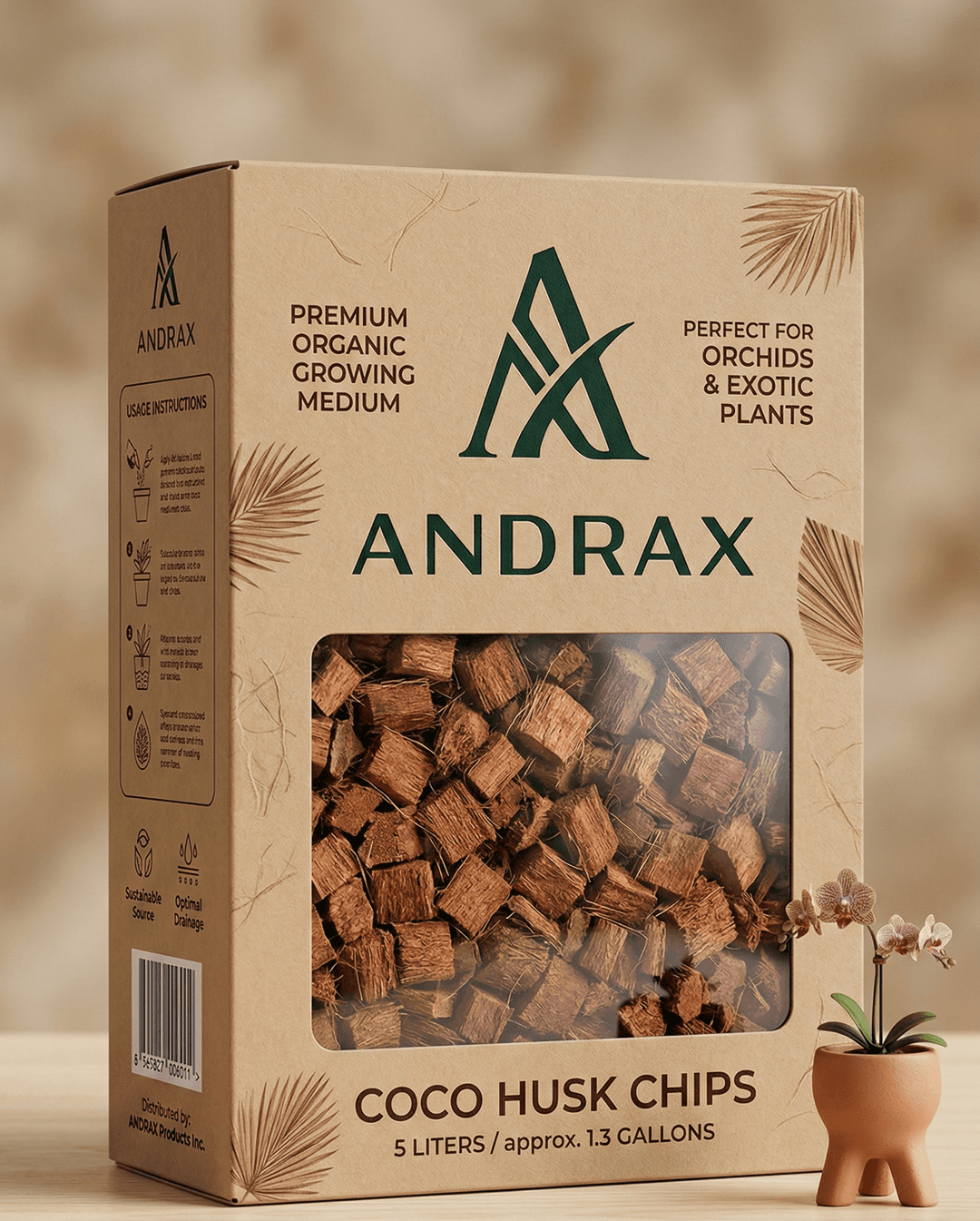 Coco Husk Chips