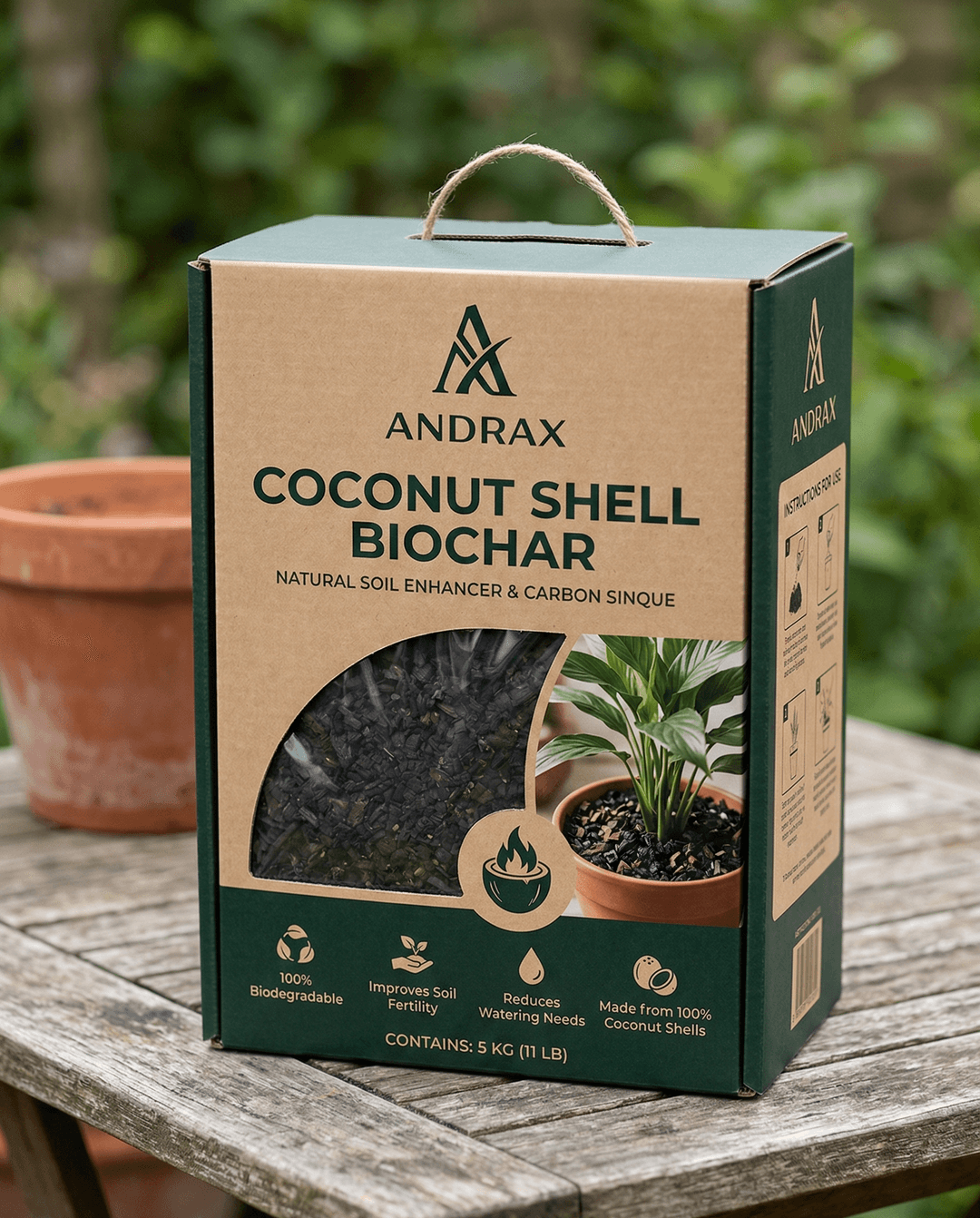 Coconut Shell Biochar